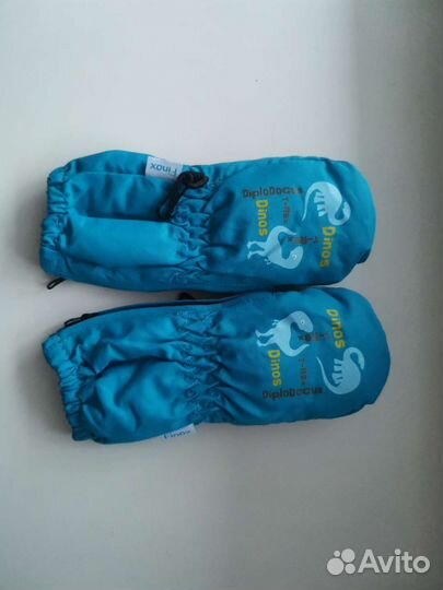 Варежки краги зимние детские