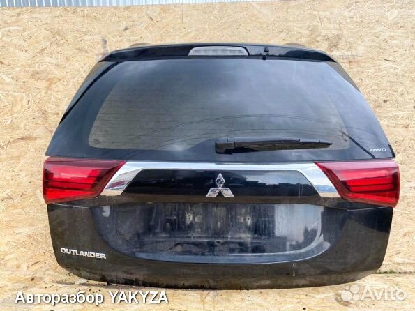Крышка дверь багажника Митсубиси Аутлендер 3 рест