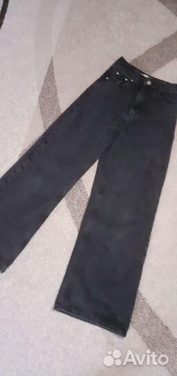Джинсы женские широкие