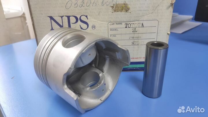 Поршень 2L комплект 4шт toyota dyna toyoace hia