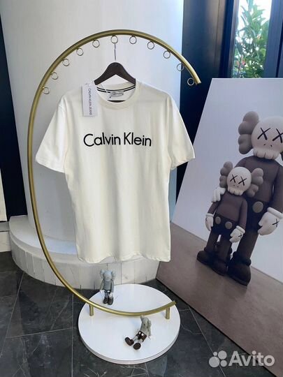 Calvin klein мужская футболка Lux качество