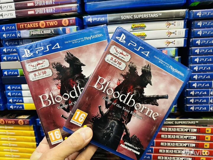Bloodborne ps4 диск новый