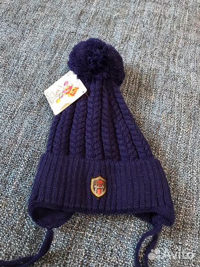 Шапка для мальчика 3-6 лет
