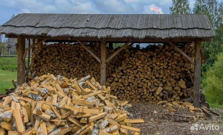 Дрова чурками