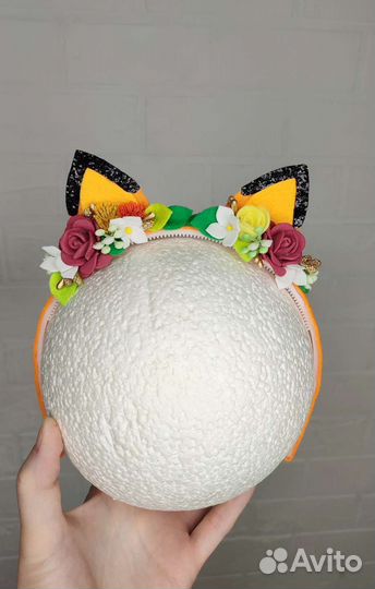 Ободок ушки Лисички