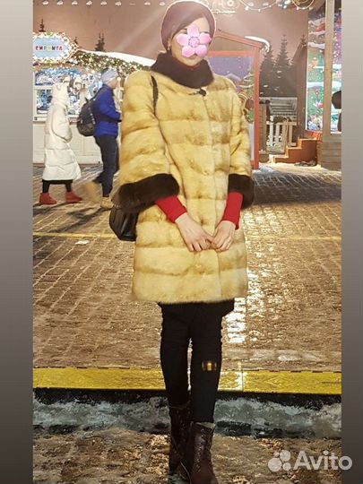 Шуба норковая