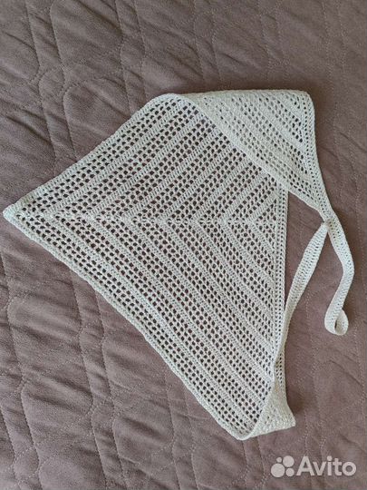 Вязаная косынка