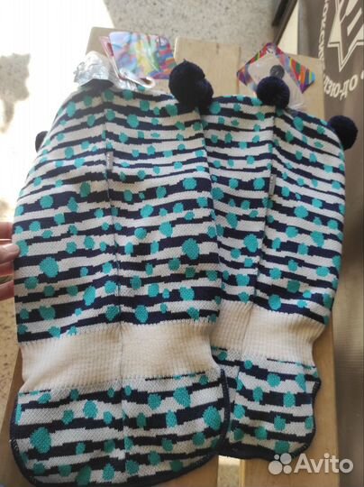 Шапка шлем huppa зима демисезон новый