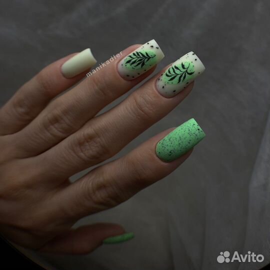 Качественный маникюр наращивание