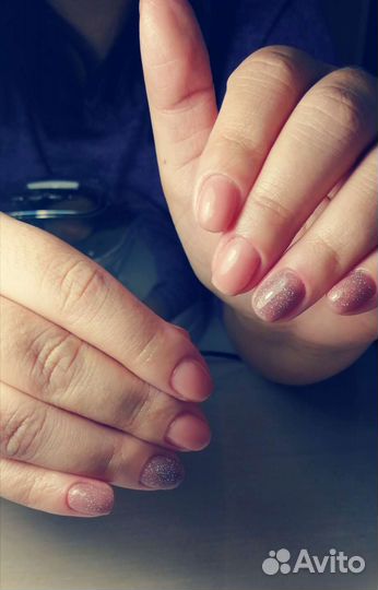 Маникюр с покрытием гель-лаком