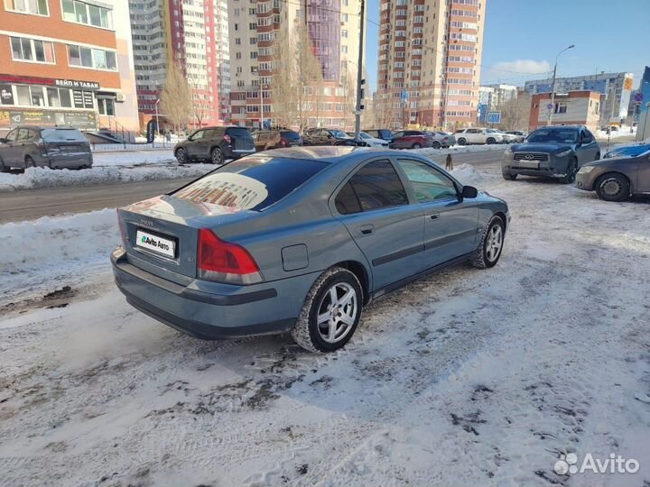 Volvo S60 2.4 AT, 2003, 248 200 км