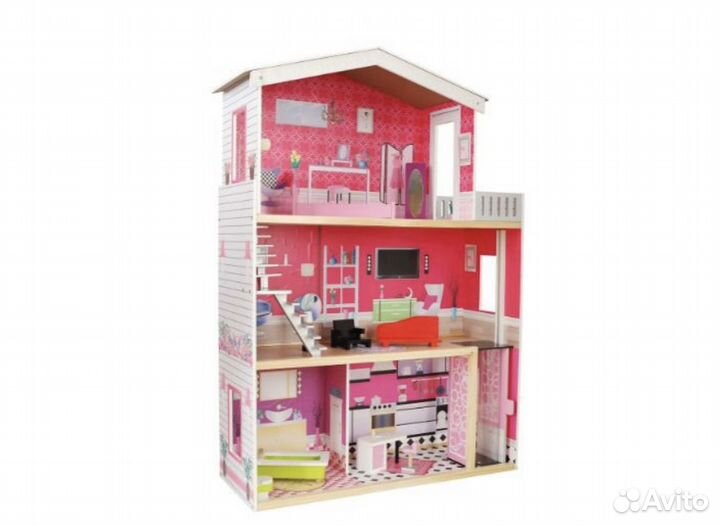 Домик кукольный для барби
