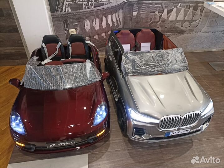 Новые детские электромобили 4 вд