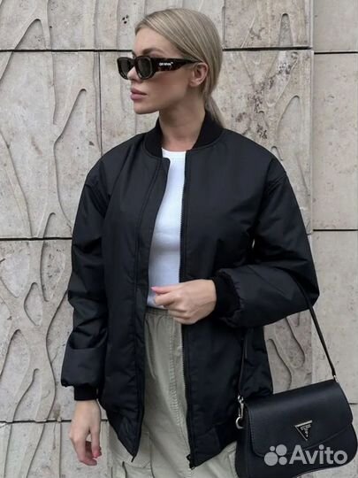 Куртка бомбер For Rain,оверсайз,42 размер
