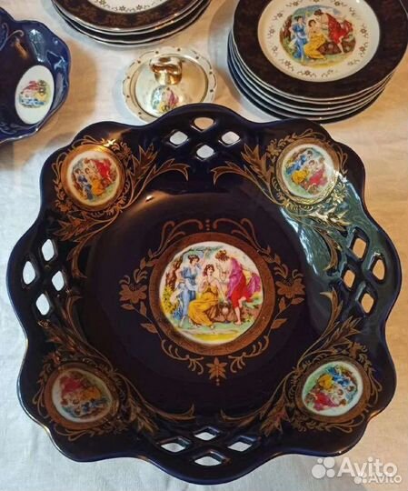 Ваза - фруктовница,мадонна, чехия