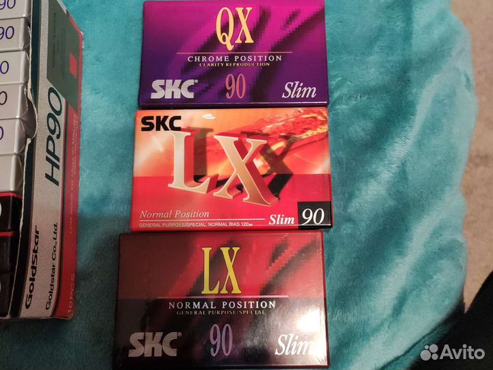 Аудиокассеты новые SKC