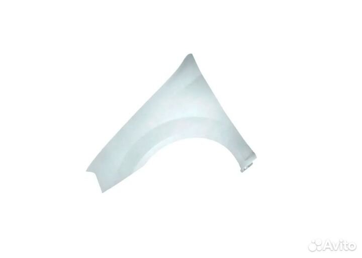 Крыло левое Лада Ларгус цвет белый 221 Ледниковый