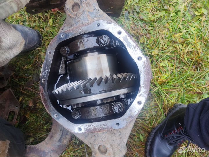 Задний мост ssangyong кайрон 3.54