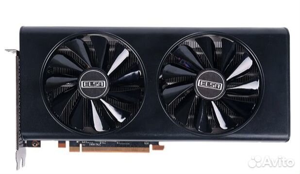 Видеокарта Elza Radeon RX5700 8гб gddr6 256 бит
