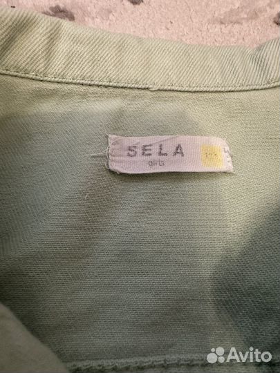 Джинсовка для девочки 116 Sela