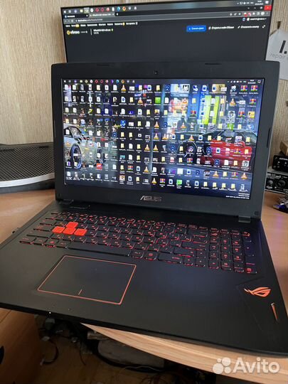 Игровой ноутбук Asus rog strix gl502vm