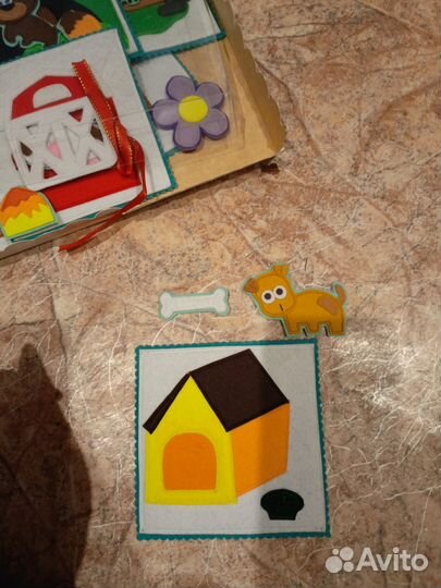 Игра из фетра