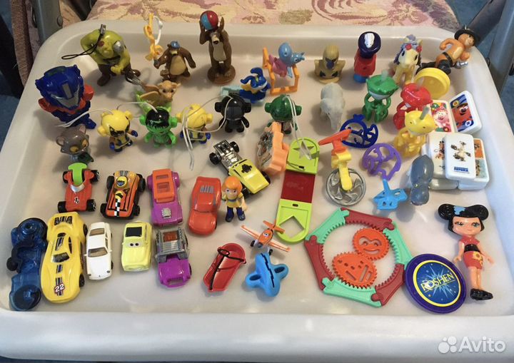 Игрушки из Киндер, McDonald’s