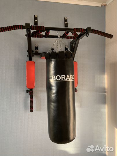 Турник настенный, груша, вертикальная тяга