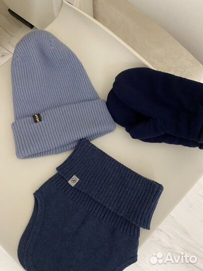 Шапка и снуд для девочки 53-58