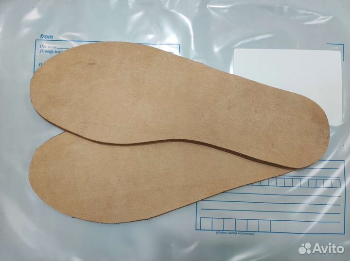 Стельки кожаные 5,0-5,2 (35-38р.)