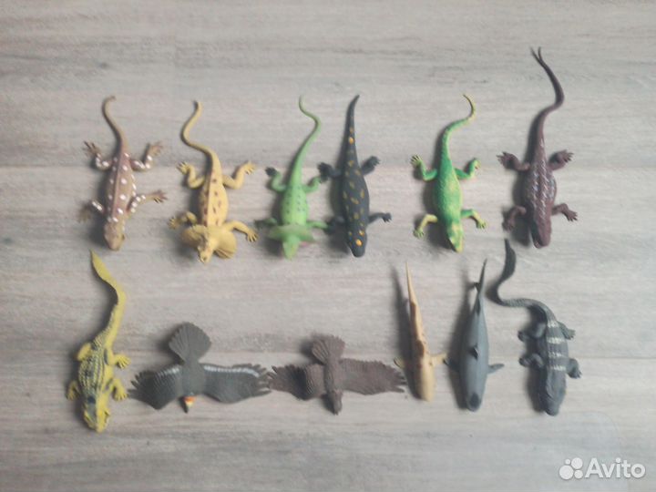 Резиновые игрушки животных