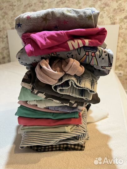 Детские вещи пакетом для девочки 110 116