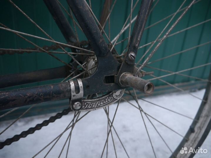 Велосипед старинный Lat Brennabor Рига 1908 - 1914