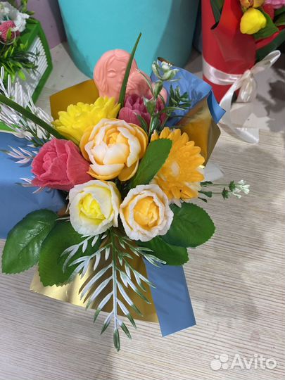 Букеты и наборы из мыла