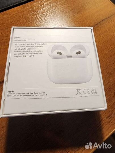 Наушники apple airpods 3