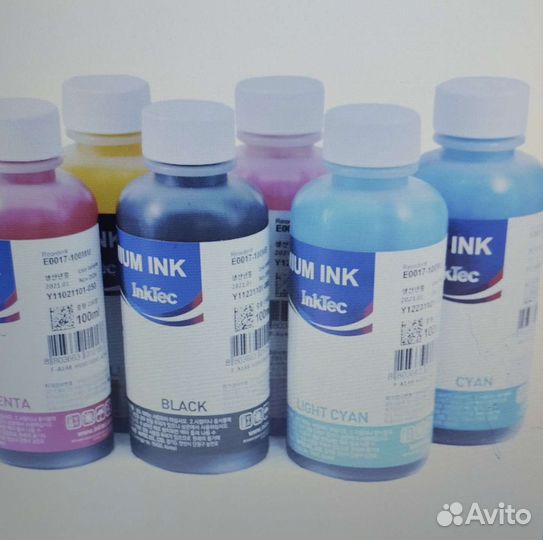Чернила для принтера epson