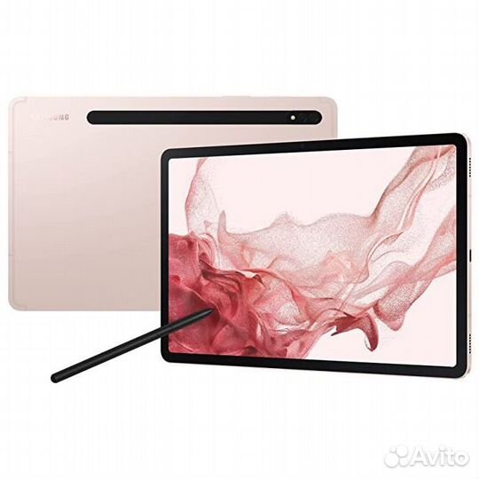 Новый Samsung Galaxy Tab S8 128Gb Розовый SM-X700