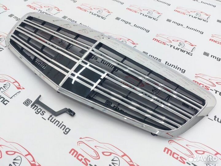 Решетка Mercedes S-class w221 в стиле S63/S65 AMG