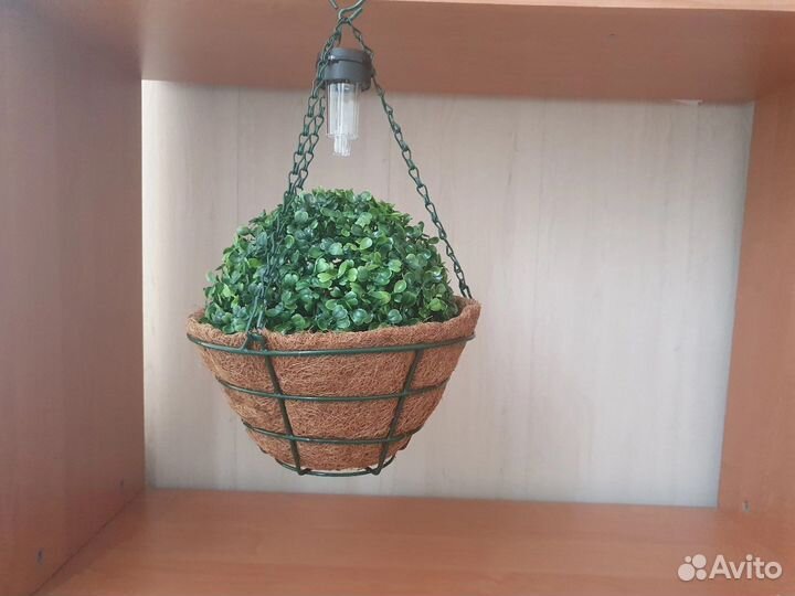 Подвесное кашпо с подсветкой