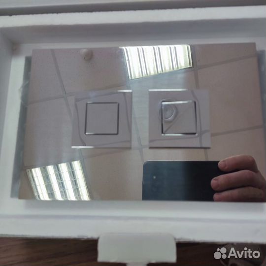 Кнопка для инсталляции Valsir пневматическая