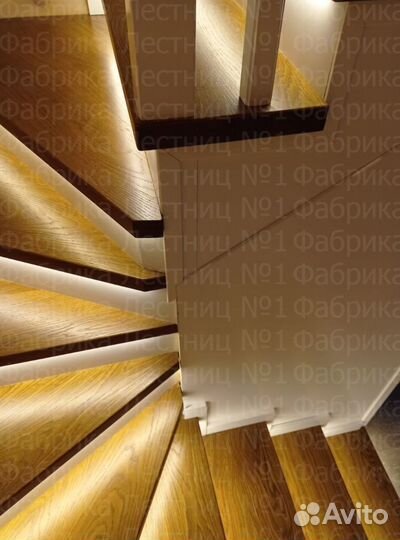 Лестницы деревянные под ключ