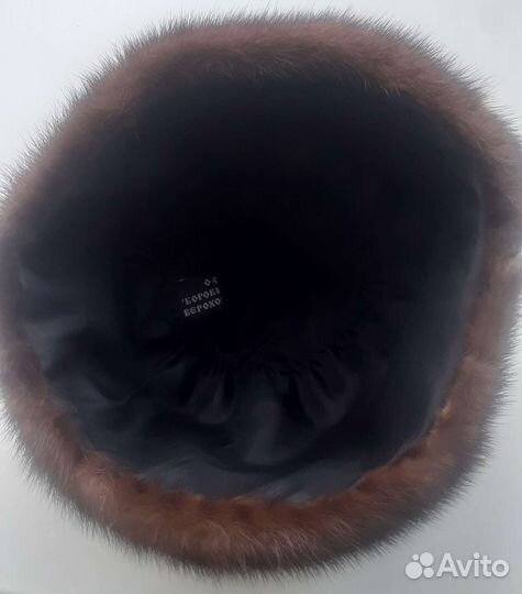 Шапка норковая женская