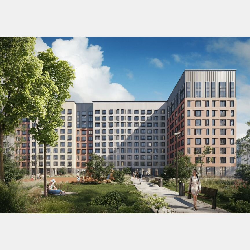 1-к. квартира, 42 м², 13/17 эт.