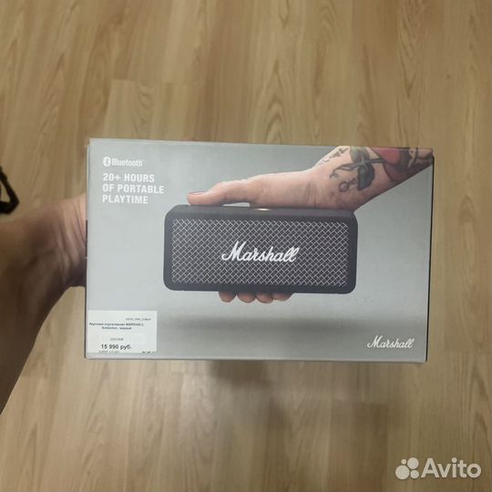 Колонка marshall emberton