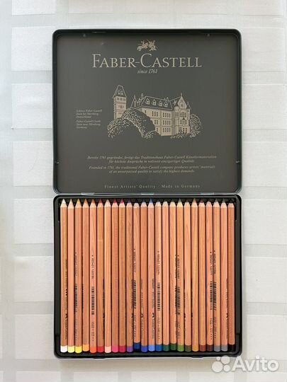 Карандаши пастельные Faber Castell, 24 цвета