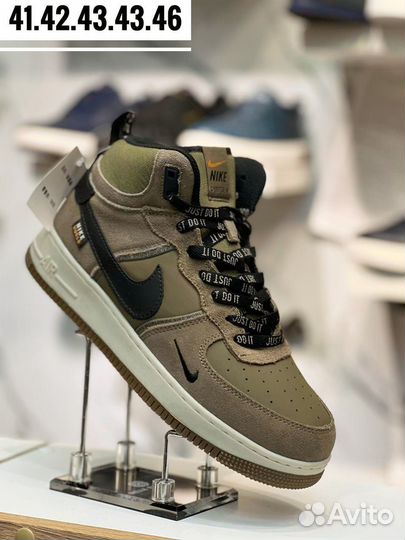 Кроссовки nike air force зимние