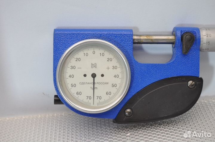 Микрометр рычажный мрп 0-25мм
