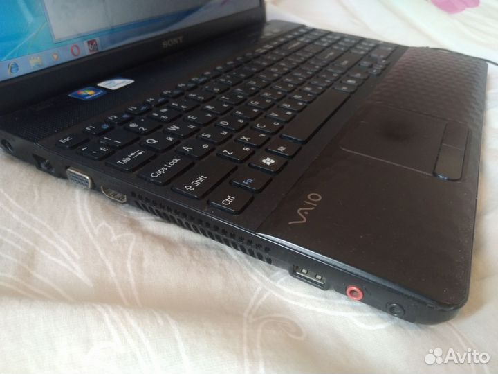 Игровой ноутбук Sony vaio