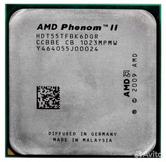 AMD Phenom II X6 1055T AM3 (6 ядер)
