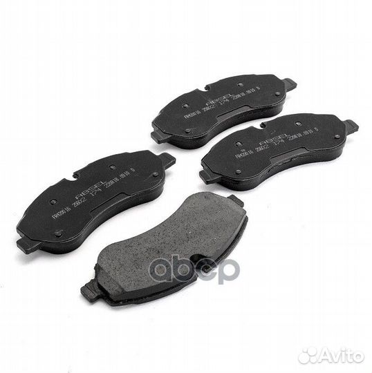 Колодки тормозные передние FR420016 absel